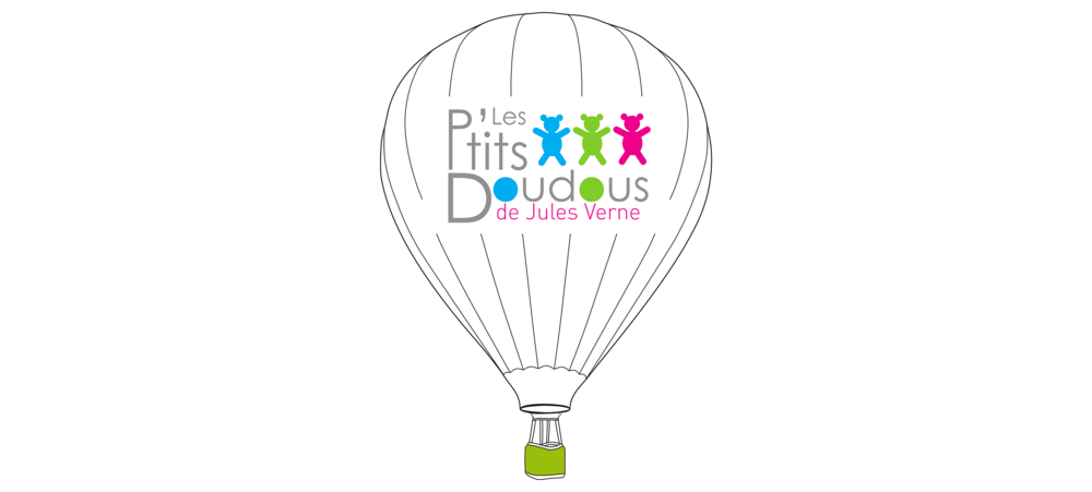 Logo Les p'tits doudous de Jules Vernes