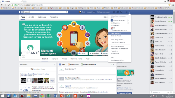 Comment créer la page Facebook de sa pharmacie en 10 clics Digisanté
