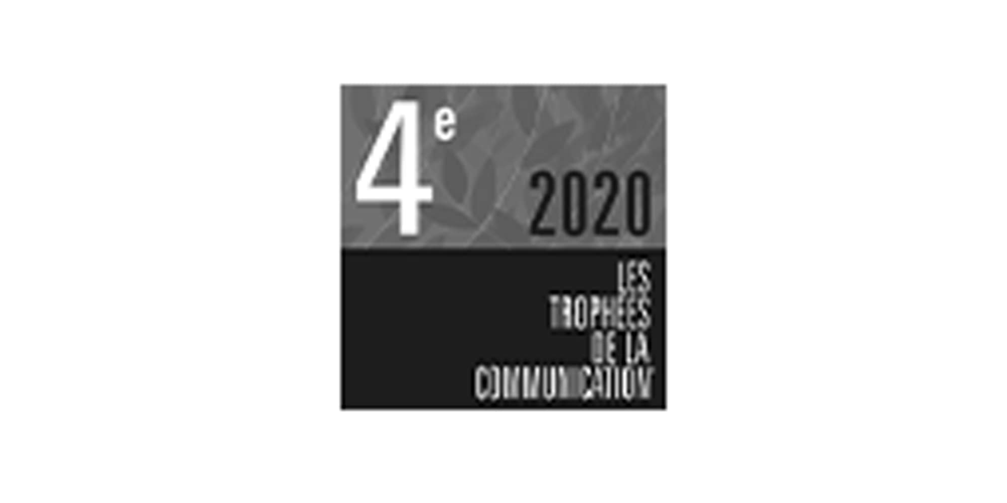 Logo trophée communication 4ème