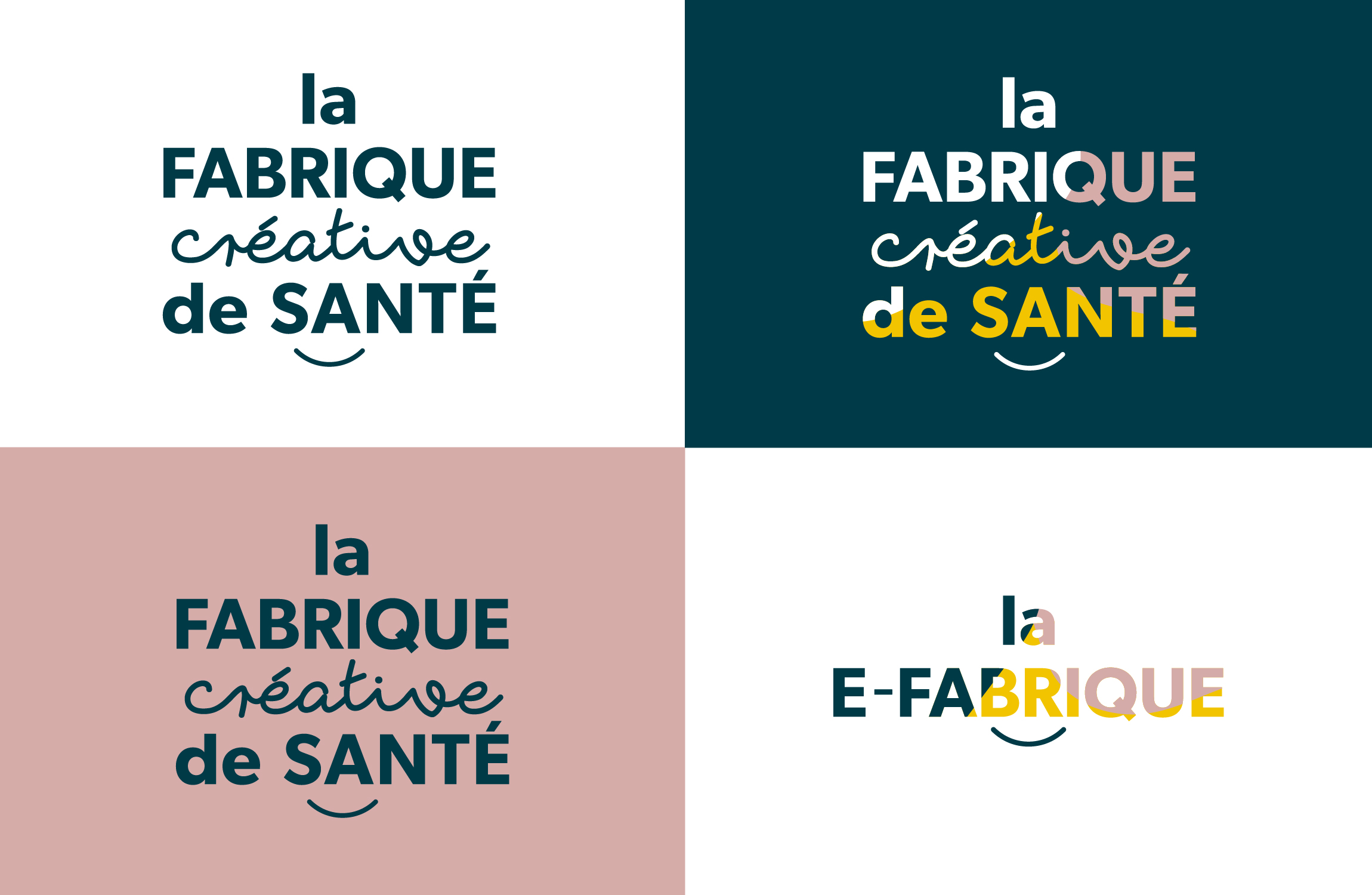 Logo charte graphique Fabrique creative santé Digisanté