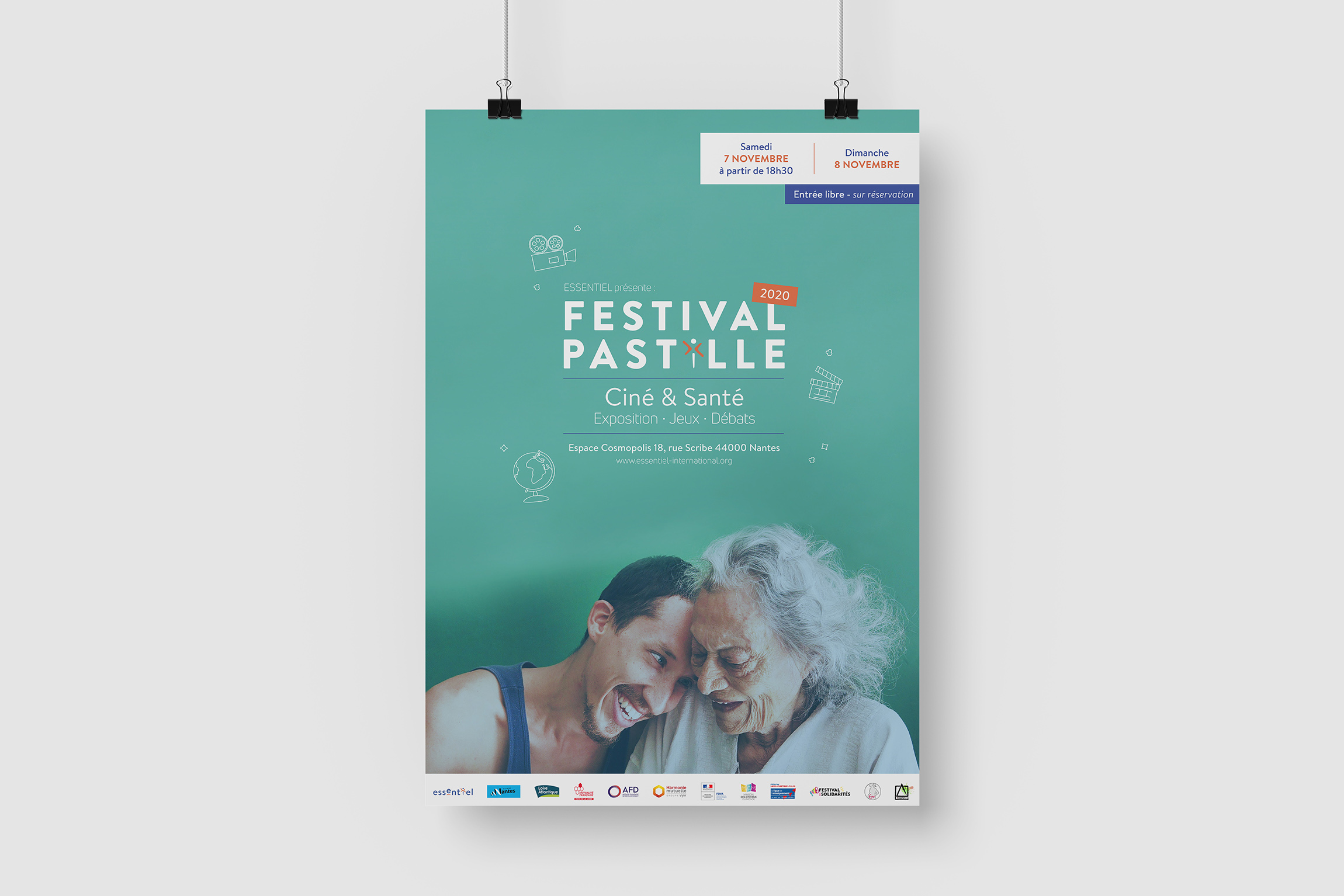 Essentiel Affiche Festival Pastille 2020 Digisanté