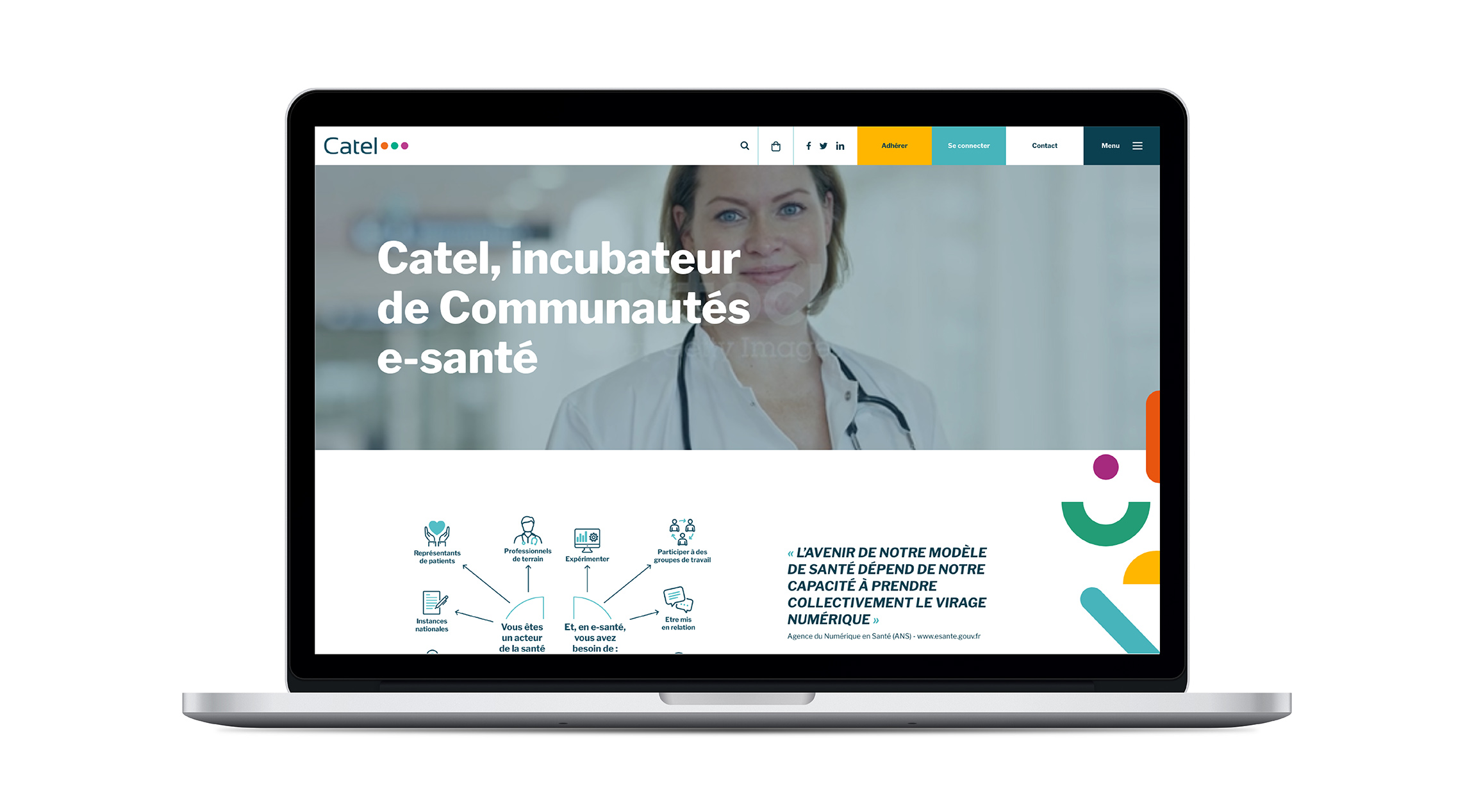 Site web Catel
