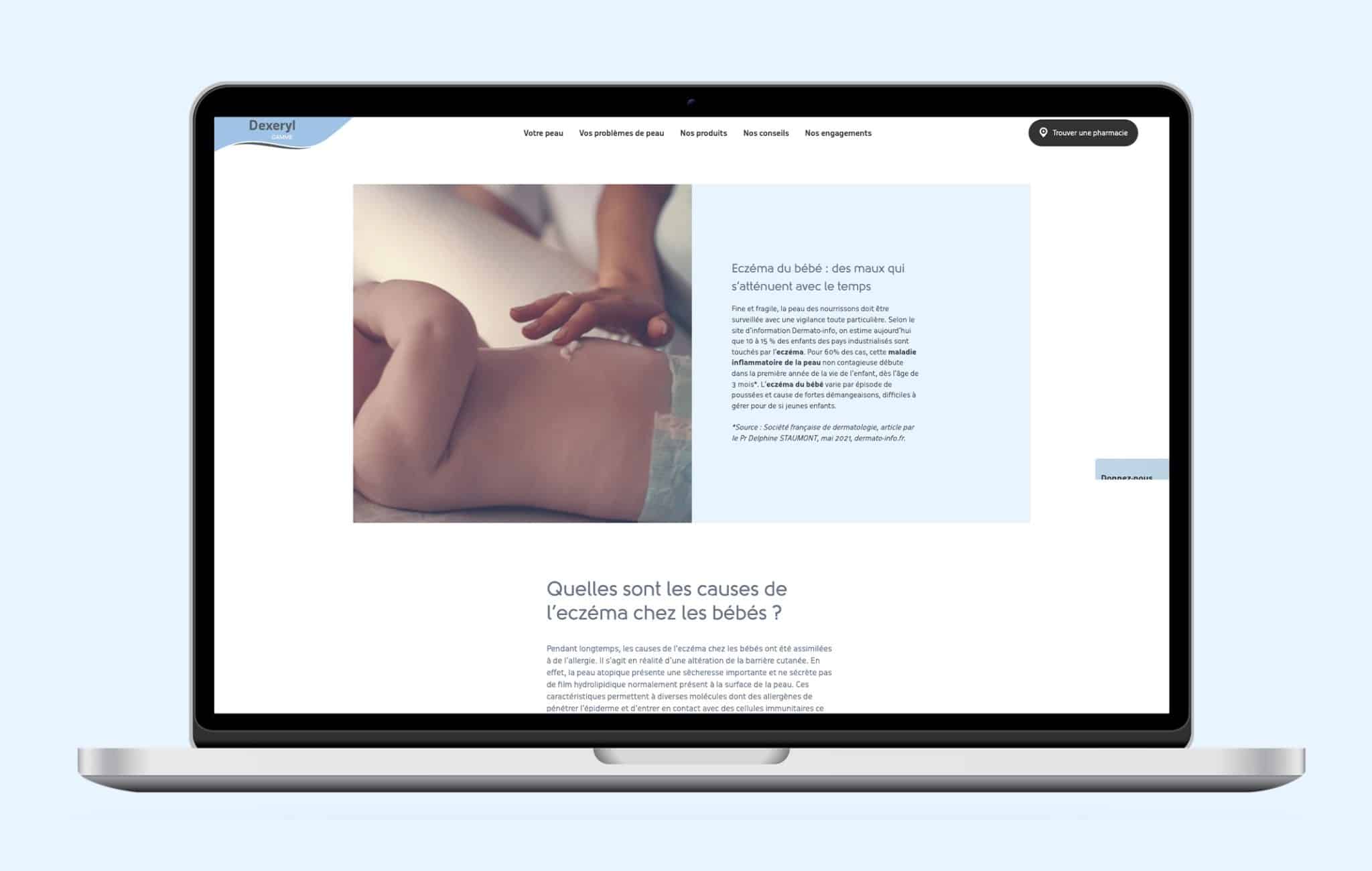 Dexeryl_Site Desktop